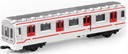 KOVOVÁ ČESKÁ METRO VLAKČKA 16cm