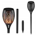 LED baterka Solárna lampa 76cm 96 LED diód 2 kusy