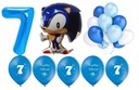Sada Sonic Balloons Banner 7 narodeninových dekorácií
