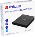 VERBATIM SLIMLINE CD DVD REKORDÉR USB M-DISC
