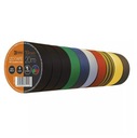 10x Izolačná páska 19mm x 20m EMOS PVC mix farba