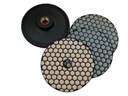 3 KS SUCHÝ LEŠTIACI DISK GRESET 100 MM RÚČKA M14