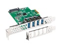Karta LANBERG PCI.EX->USB 3.1 Gen1 PCE-US3-004