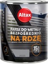 ALTAX Farba na kov 750 ML LESK ŠEDÁ