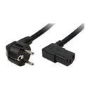 Schuko IEC-C13 napájací kábel, m/f