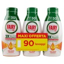 Fairy Platinum Agrumi gél do umývačky riadu 3 x 600 ml 90 umývanie IT