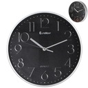 okrúhle NÁstenné HODINY 30 CM SUPER TICHÉ KREMENNÉ
