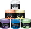 Sada farieb 6x50 ml pre tmavé pastelové cukrovinky