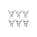 6x LED ŽIAROVKA 4,9W=60W 4000K 120' GU10 PHILIPS