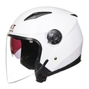 Motocyklová prilba Half Face Daul Visor ochrana prilby