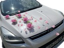 Autodekorácia svadobné auto dekorácie okvetné lístky
