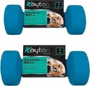 Sada 2 činiek 3 kg fitness činky DUMBBELL 2x3kg