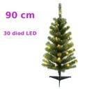 Umelý vianočný stromček 90 cm s 30 LED diódami