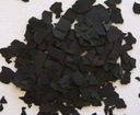 Dekoračné vločky na živicové podlahy, čierne, 500g