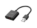 USB zvuková karta Orico SKT3-BK-BP s 3 portami