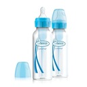 OPTIONS+ fľaša 250 ml s hladinou cumlíka 1 2 ks