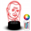 LED NOČNÁ LAMPA POPE JOHN PAUL 2 DRUHÁ TVÁR 3D
