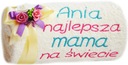 SKVELÝ darček pre mamu, HRUBÝ, VEĽKÝ uterák s výšivkou