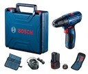 Vŕtačka/skrutkovač Bosch GSR 120-LI + 23 kusov