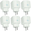 6x ELEKTRICKÁ ZÁSUVKA OVLÁDANÁ TELEFÓNOM WIFI SMART APLIKÁCIA PROGRAMÁTOROM