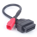 6-pin/16-pin OBD-2 diagnostický adaptér pre HONDA