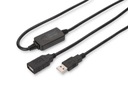 USB 2.0 HighSpeed ​​USB-A predlžovací kábel 15m