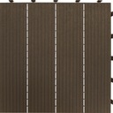 EXTREME pevná dlažba 45x45 cm, terasa, hnedá
