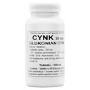 Organické tablety zinku 100 ks/30 mg podkovy