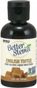 Lepšia Stevia English Toffee 59ml NOW Foods