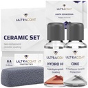 ULTRACOAT CERAMIC SET 30ml - JEDEN + HYDRO HD SADA DVOCH KERAMICKÝCH NÁTEROV