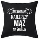Vankúš NAJLEPŠÍ MANŽEL 50x50 darček