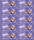 Milka Šťastná krava bodkovaná mliečna čokoláda 100 g x10