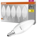 E14 LED SVIEČKOVÁ žiarovka 5,7W 40W 2700K OSRAM 5PAK