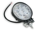 LED Pracovná lampa 10-30V 27W Okrúhle studené svetlo