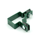 100 sád SVORKA ROHOVÁ 60x40mm RAL 6005 SKRUTKY