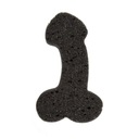Hračka - Špongia na penis - 19 cm čierna