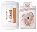 Sada 4 prvkov do postieľky 100x135 koala s medvedíkom do škôlky, jaslí