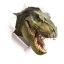 3D NÁLEPKA NA STENU DINOSAURY T-REX PRE DIEŤA