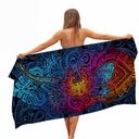 Plážová osuška Palm Beach Mandala s mikrofónom