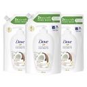 Dove Restoring Coconut tekuté mydlo, zásoba 3x500ml