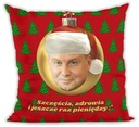 Vtipný vianočný vankúš pán Andrzej PIS