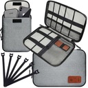 TAŠKA NA ORGANIZÁTOR NA KÁBLE NABÍJAČKY 5 ZADARMO VELCRO
