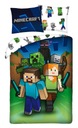 Obliečky Minecraft 160x200 Hra Alex Stiff Creeper