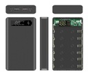 Puzdro PowerBank pre 6 článkov 18650 2xUSB Micro USB