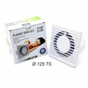 Nástenný ventilátor Planet energy Ø 125 TS Timer