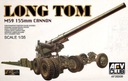 M-59 155 mm kanón LONG VOL 1:35 AFV Club 35009
