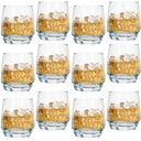 Poháre na nápoje WHISKY VODA 310ml SADA 12 ks