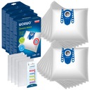 16x VRECKÁ 4x FILTER + VÔŇA DO VYSÁVAČOV BOSCH SÉRIA 2 4 6 8 TYP D E F G H
