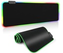 Herná podložka pod myš RGB XXL 80X30cm pre hráčov, podsvietená