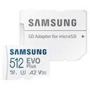 Pamäťová karta Samsung EVO Plus 512GB 130 MB/s